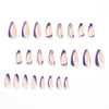 12 Sizes-24 Pcs Press On Nails JP1789