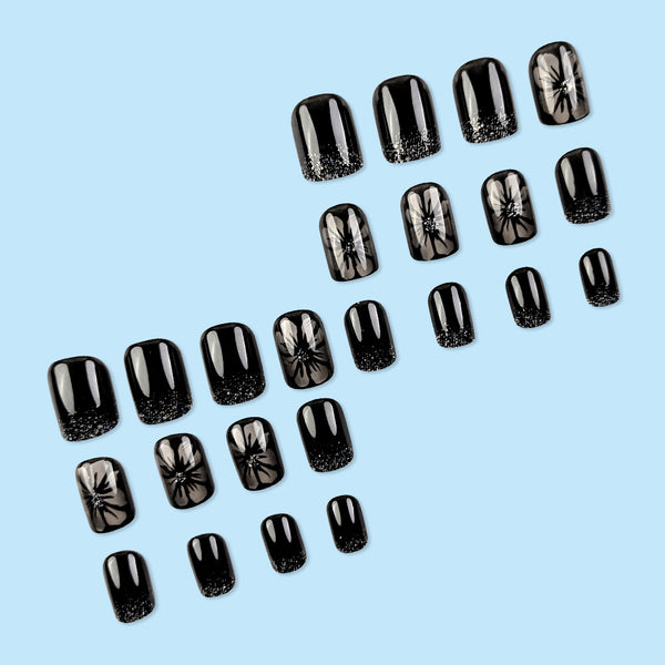 12 Sizes-24 PcsPress On Nails DY1742-B7