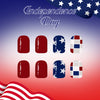 12 Sizes-24 Pcs Press On Nails C1729