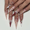 12 Sizes-24 Pcs Press On Nails JP3392