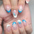 12 Sizes-24 Pcs Press On Nails C1175