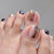 12 Sizes-24 Pcs Press On Nails JP1624