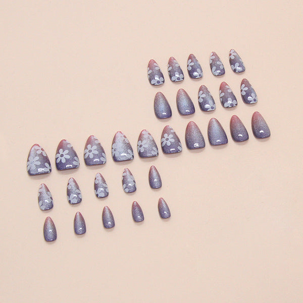 12 Sizes-24 PcsPress On Nails W1724
