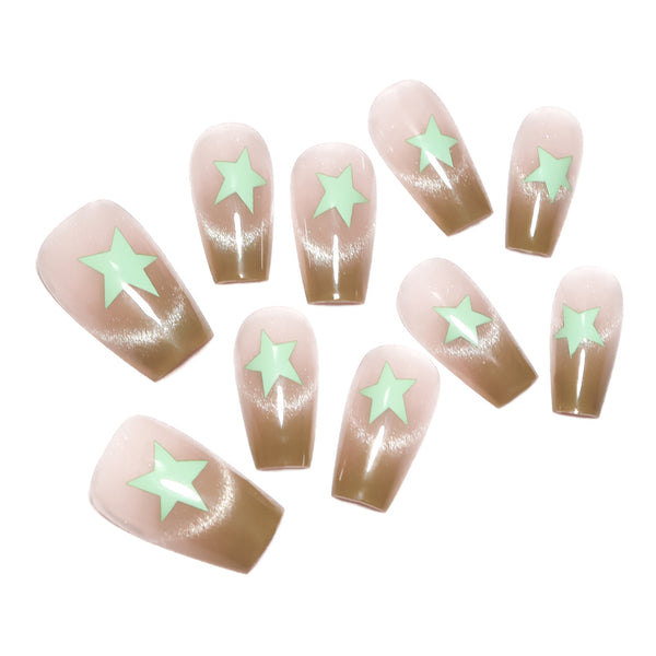 12 Sizes-24 Pcs Press On Nails nail-accessory