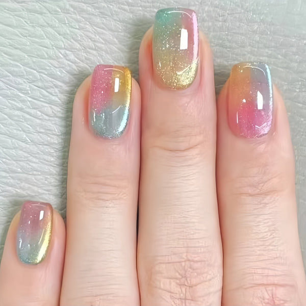 12 Sizes-24 Pcs Press On Nails Y1387
