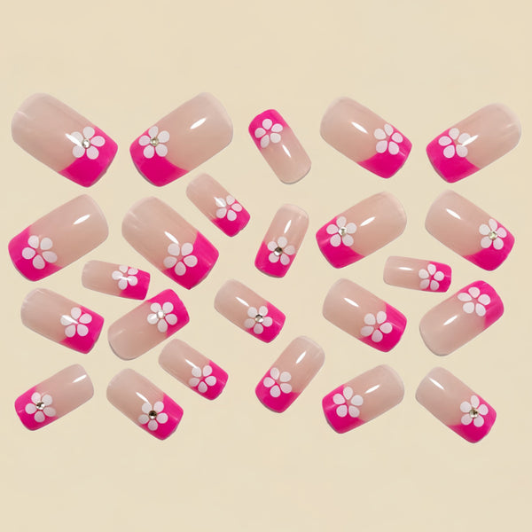 12 Sizes-24 Pcs Press On Nails Y1678