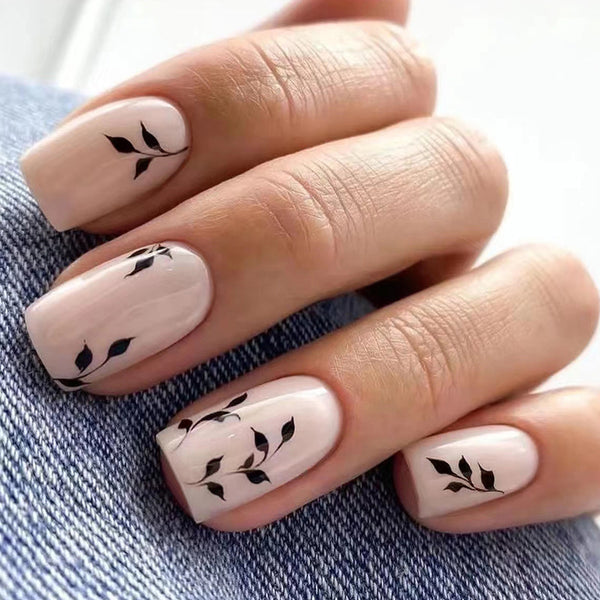 12 Sizes-24 Pcs Press On Nails W550
