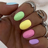 12 Sizes-24 Pcs Press On Nails Y1037