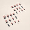 12 Sizes-24 Pcs Press On Nails W378