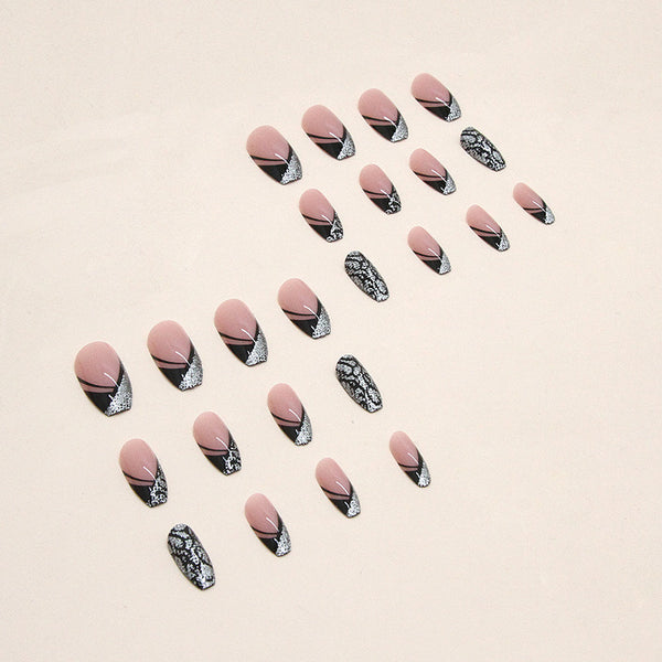 12 Sizes-24 Pcs Press On Nails W378