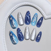 12 Sizes-24 Pcs Press On Nails W2087