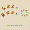12 Sizes-24 Pcs Press On Nails Y603