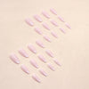 12 Sizes-24 Pcs Press On Nails W665