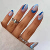 12 Sizes-24 Pcs Press On Nails C441