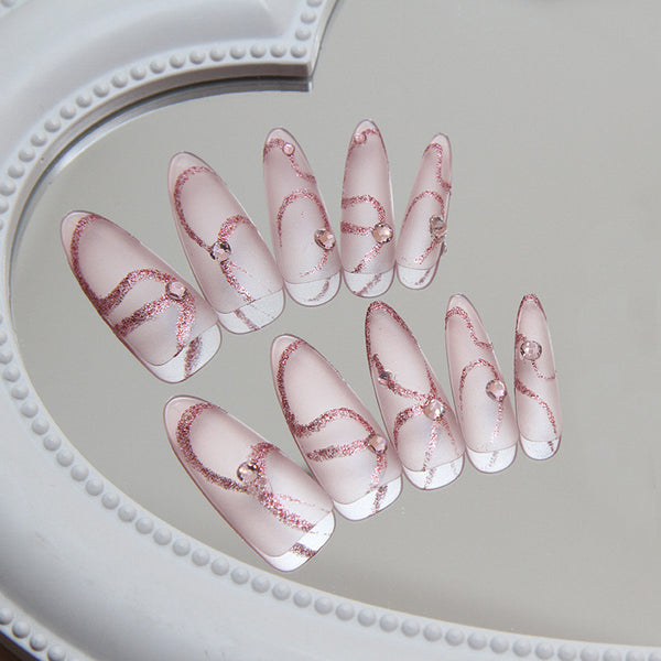 30 Pcs Press On Nails Z867