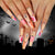 12 Sizes-24 Pcs Press On Nails JP2519