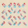 12 Sizes-24 Pcs Press On Nails Y931