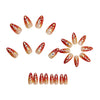 12 Sizes-24 Pcs Press On Nails Y1939
