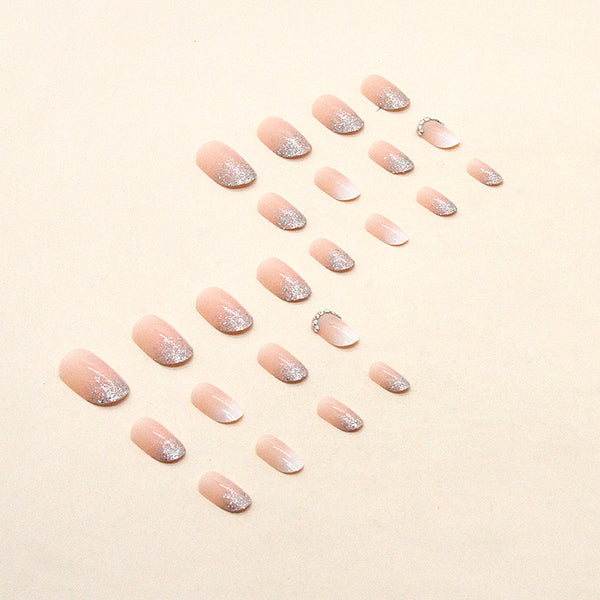 12 Sizes-24 Pcs Press On Nails Z564