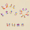 12 Sizes-24 Pcs Press On Nails Y713