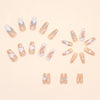 12 Sizes-24 Pcs Press On Nails Z522