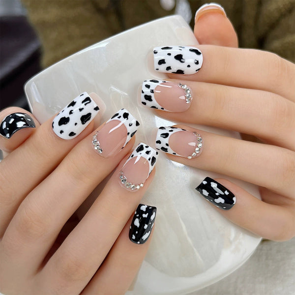 12 Sizes-24 PcsPress On Nails CDJ-2-214