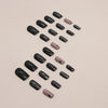 12 Sizes-24 Pcs Press On Nails W1111