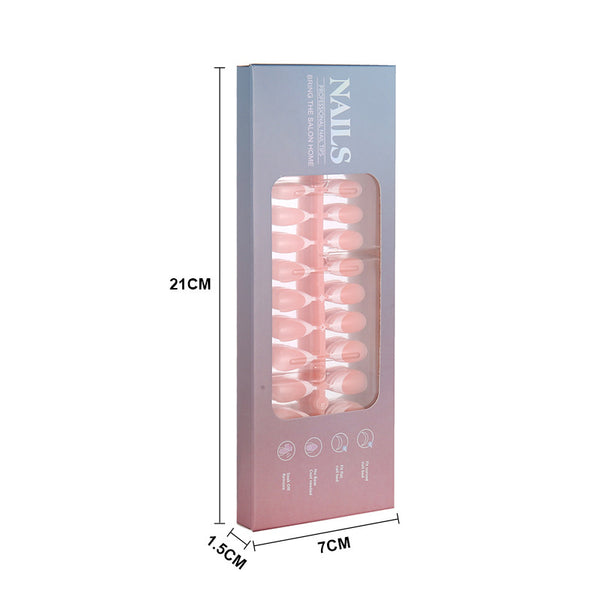 12 Sizes-24 Pcs Press On Nails FS003
