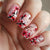 12 Sizes-24 Pcs Press On Nails Y505