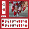 12 Sizes-24 Pcs Press On Nails W901