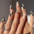 12 Sizes-24 Pcs Press On Nails JP3124
