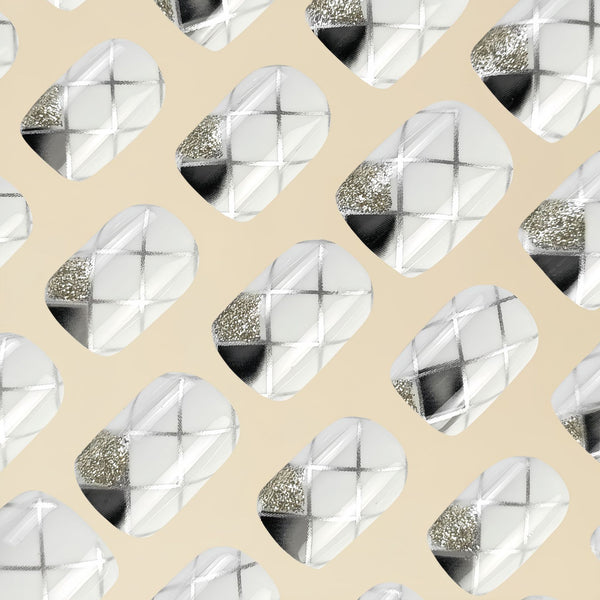 12 Sizes-24 Pcs Press On Nails Y048