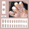 12 Sizes-24 Pcs Press On Nails Z425