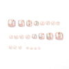 12 Sizes-24 Pcs Press On Nails JP1630
