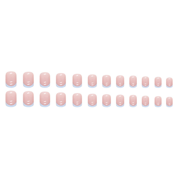 12 Sizes-24 Pcs Press On Nails W580