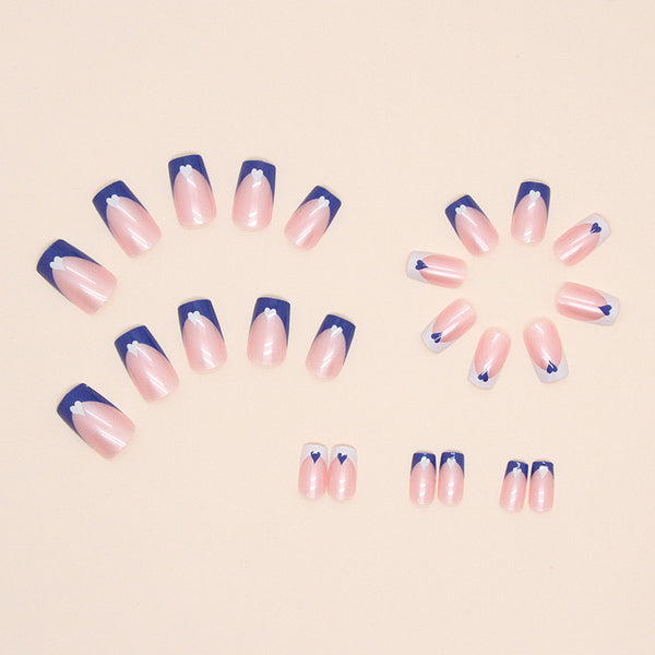 12 Sizes-24 Pcs Press On Nails W303