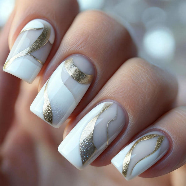 12 Sizes-24 Pcs Press On Nails Y996-2