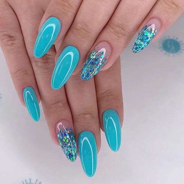12 Sizes-24 Pcs Press On Nails W1000