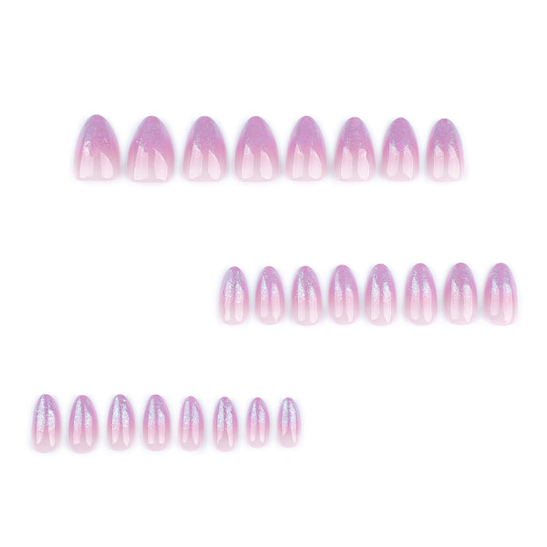 12 Sizes-24 Pcs Press On Nails JP3725