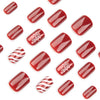 12 Sizes-24 Pcs Press On Nails JP2XXX