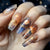 12 Sizes-24 Pcs Press On Nails Y1383