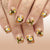 12 Sizes-24 Pcs Press On Nails C1631