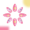 12 Sizes-24 Pcs Press On Nails H330