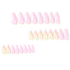 12 Sizes-24 Pcs Press On Nails JP2497