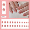12 Sizes-24 Pcs Press On Nails R441