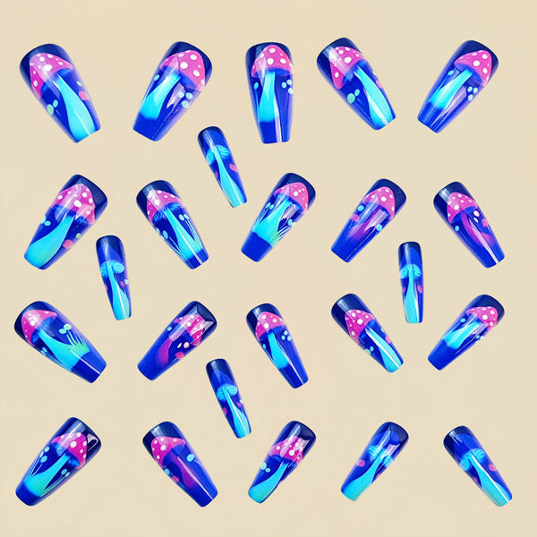 12 Sizes-24 Pcs Press On Nails Y766