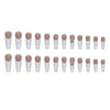 12 Sizes-24 Pcs Press On Nails Z804