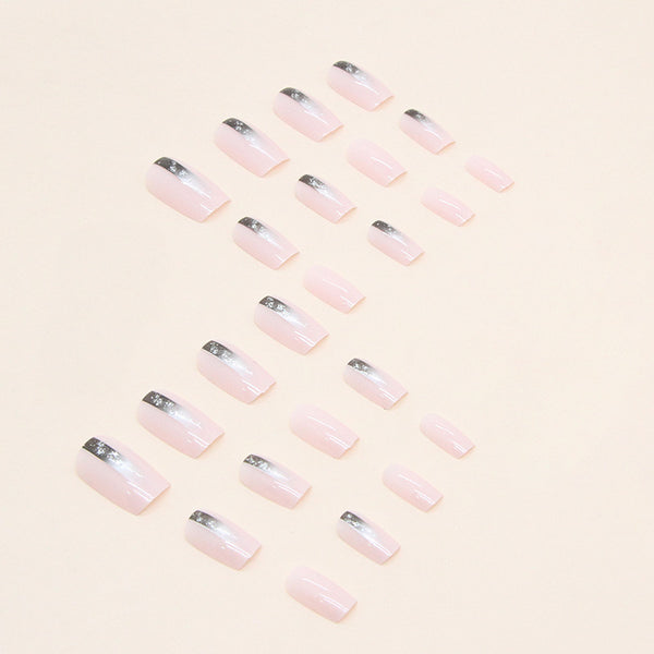12 Sizes-24 Pcs Press On Nails W515