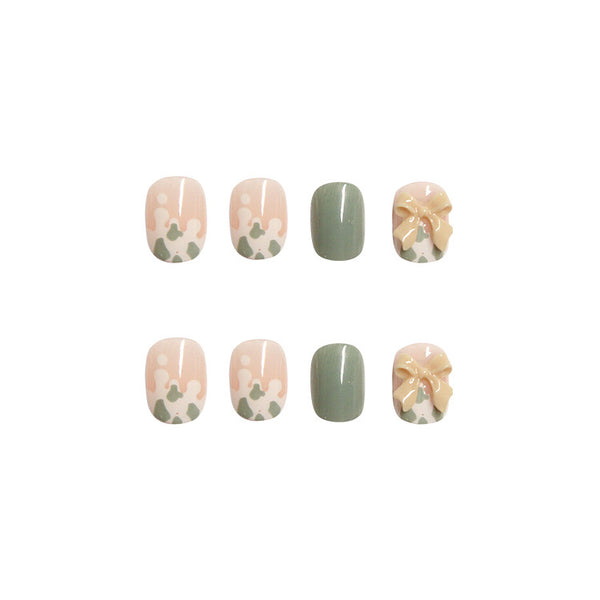 12 Sizes-24 Pcs Press On Nails Z055