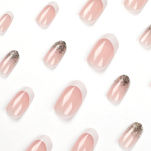 12 Sizes-24 Pcs Press On Nails JP1577